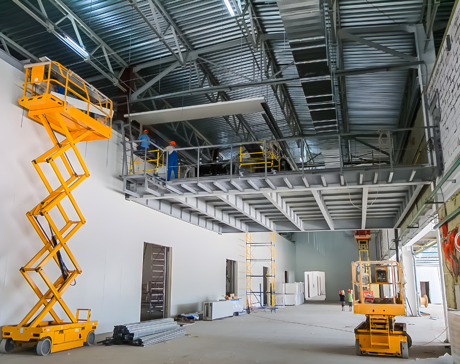 subcontractor-scissor-lift